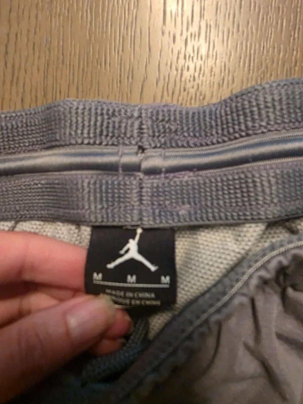 Air Jordan Nike Tech Sphere Men's Gray Joggers M EUC Soft Material
